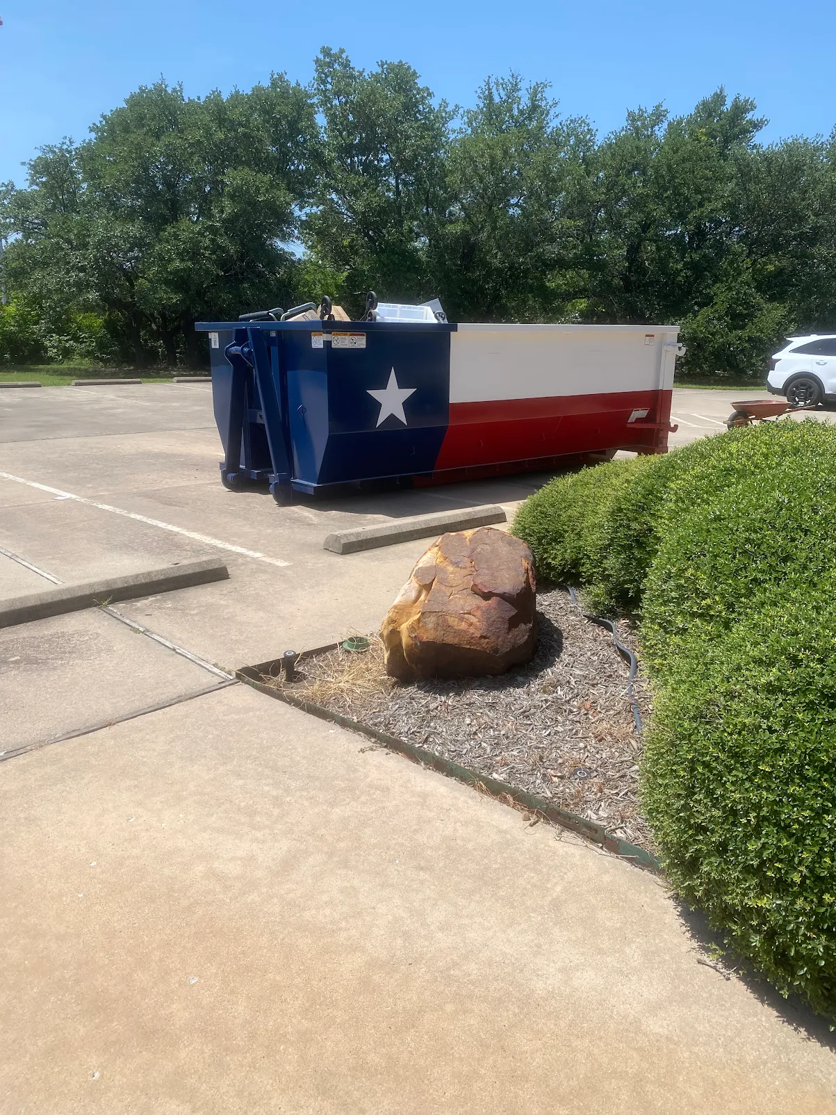 Gentry Dumpster Rentals dumpster delivered in McKinney, TX